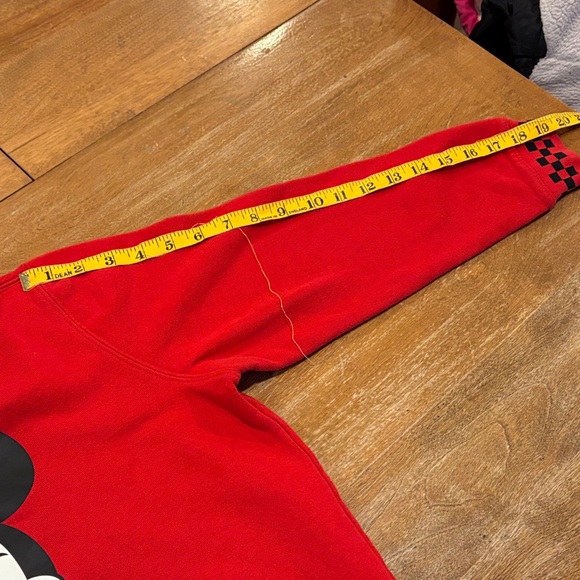 Vans Red Mickey Mouse Kids Hoodie - Picture 10 of 10